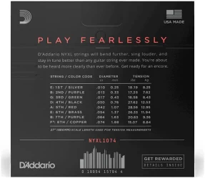 D'Addario NYXL1074 в Москве c доставкой