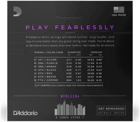 D'Addario NYXL1164 в Москве c доставкой