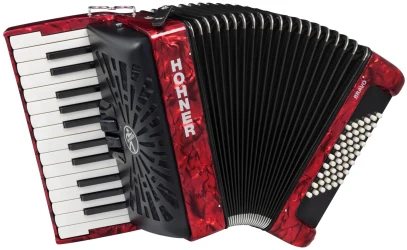 Hohner Bravo II 48 red в Москве c доставкой