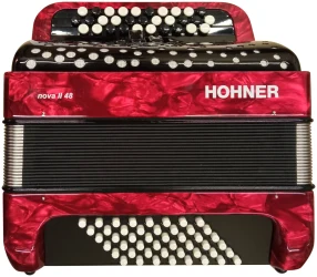 Hohner Nova II 48 red в Москве c доставкой