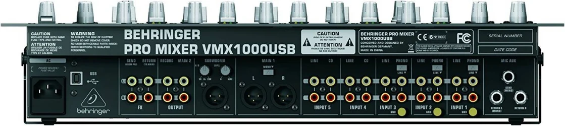 Behringer VMX1000USB в Москве c доставкой