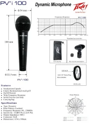 Peavey PV MSP1 XLR в Москве c доставкой