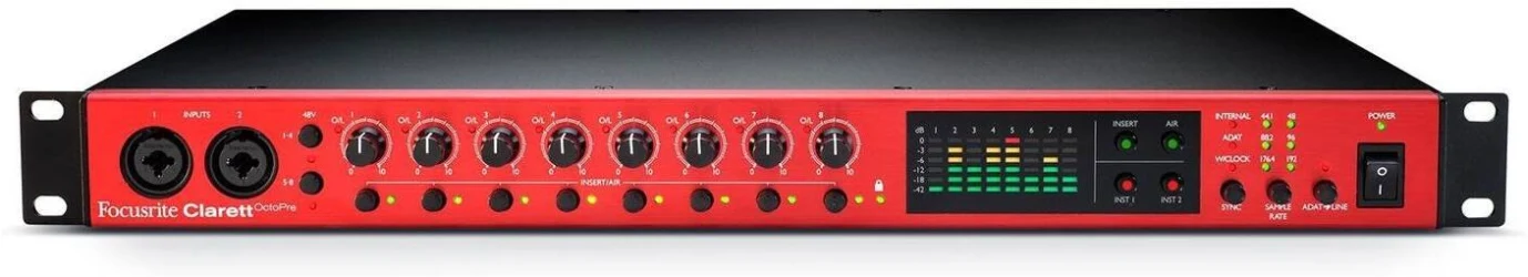 Focusrite Clarett OctoPre в Москве c доставкой