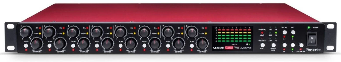 Focusrite Scarlett OctoPre Dynamic в Москве c доставкой