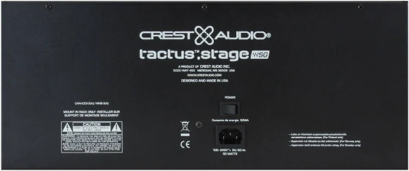 Crest Audio Tactus.Stage в Москве c доставкой