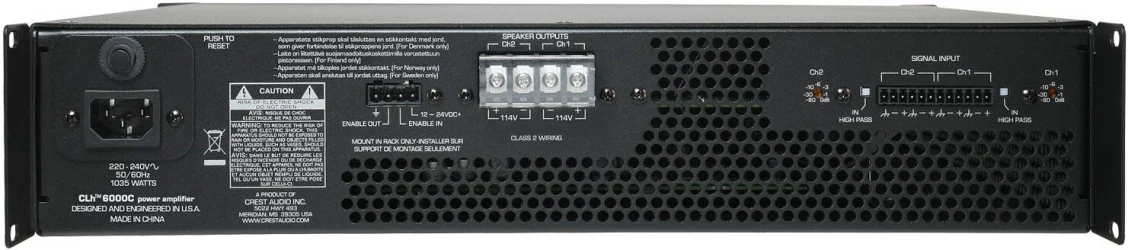 Crest Audio CLh 6000C в Москве c доставкой