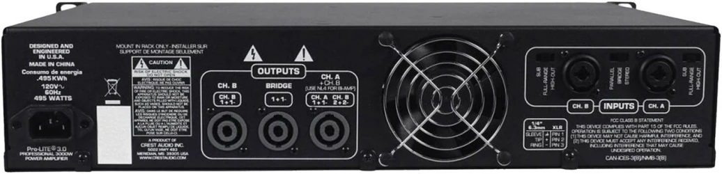 Crest Audio Pro-LITE 3.0 в Москве c доставкой