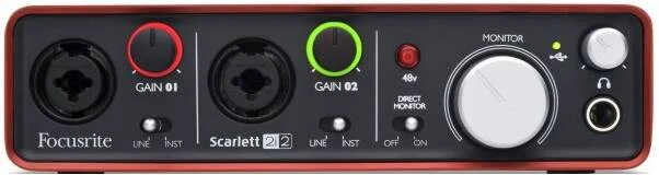 Focusrite Scarlett 2i2 в Москве c доставкой