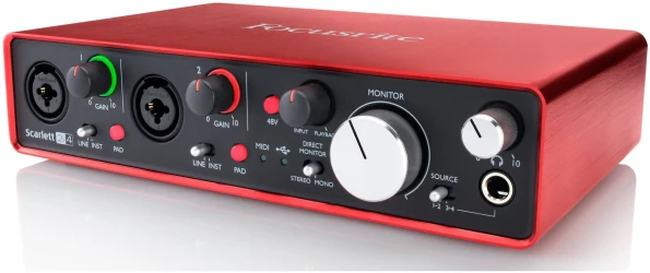 Focusrite Scarlett 2i4 2nd Gen в Москве c доставкой