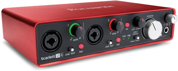 Focusrite Scarlett 2i4 2nd Gen в Москве c доставкой