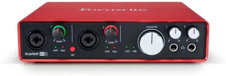 Focusrite Scarlett 6i6 2nd Gen в Москве c доставкой
