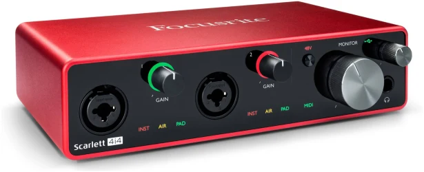 Focusrite Scarlett 4i4 3rd Gen в Москве c доставкой