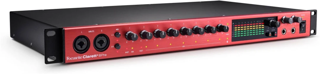 Focusrite Clarett+ 8Pre в Москве c доставкой