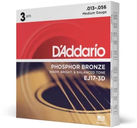 D'Addario EJ17 -3D в Москве c доставкой