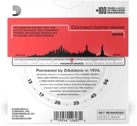 D'Addario EJ17 -3D в Москве c доставкой
