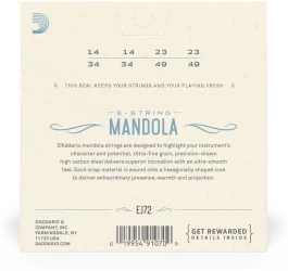 D'Addario EJ72 в Москве c доставкой