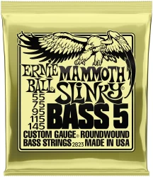 Ernie Ball 2823 Nickel Wound Slinky Mammoth 55-145 в Москве c доставкой