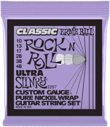 Ernie Ball 2257 Classic Rock n Roll Pure Nickel Slinky Ultra 10-48 в Москве c доставкой